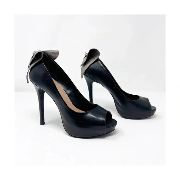 Elle Heel with Bow - Picture 1 of 6